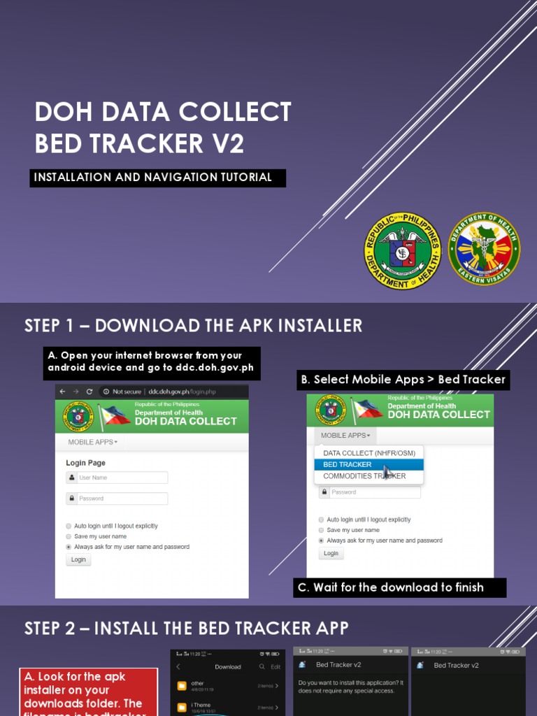 DOH Bed Tracker V2 Installation Guide | PDF