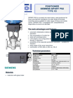 Positioner Siemens Sipart Ps2: Type XD