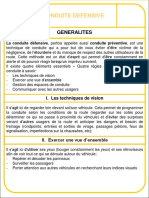 Conduite Defensive - Les Regles D'or PDF