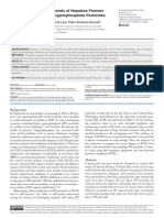 Plasma Cholinesterase Levels of Nepalese Farmers Following Exposure To Organophosphate Pesticides