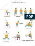 Sciatica - Chair Corporate Yoga or Yoga Sequence at Your Desk