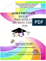 Dokumentasi Majlis Pemuafakatan Ibu Bapa THN 6 2018