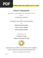 Project Term Report On ROM Cell Design and Analysis PDF