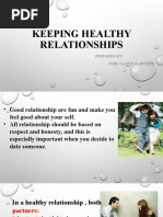 Module 9.7-Keeping Healthy Relationship