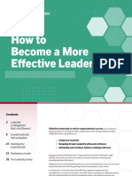How To Become A More Effective Leader