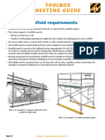 Scaffold Requirements PDF