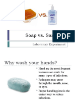 Soap vs. Sanitizer: Laboratory Experiment