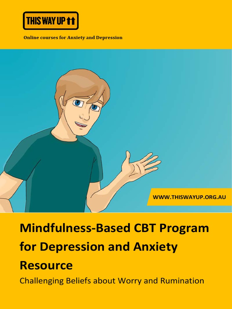 Challenging Beliefs About Worry and Rumination Worksheet PDF Mental