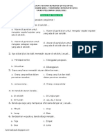 SOAL PTS KELAS 2 TEMA 2 Bagian 1 - Reupload Kamimadrasah