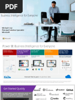 Power BI: Business Intelligence For Everyone