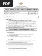 EXERCICIOS_DE_REFORÇO_3ª_CLASSE_LINGUA_PORTUGUEGA