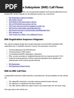 VoLTE IMS SIP Registration Flow Guide | PDF | Ip Multimedia Subsystem ...