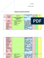 11 Planificare Calendaristica