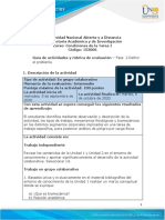 Guía de Actividades y Rúbrica de Evaluación - Unidad 1 y 2 - Fase 2 - Definir El Problema