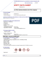 REACH Compliant Safety Data Sheet for TEMADUR 20 Paint