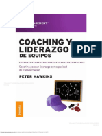 Coaching y Liderazgo de Equipos Coaching para Un Liderazgo Con Capacidad de Transformaci N 0 PDF