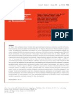 Diffusion-Weighted Magnetic Resonance Imaging As A Cancer Biomarker: Consensus and Recommendations