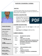 Harish CV PDF