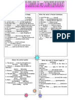 Present Simple Vs Present Continuous - 13525