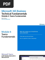 Module 4 - Teams Fundamentals PDF