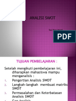 Analisa Swot