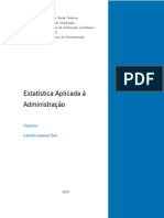 Estatística Aplicada à Administração 