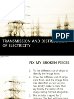 Transmission and Distribution of Electricity