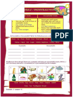 (Un) Countable Nouns