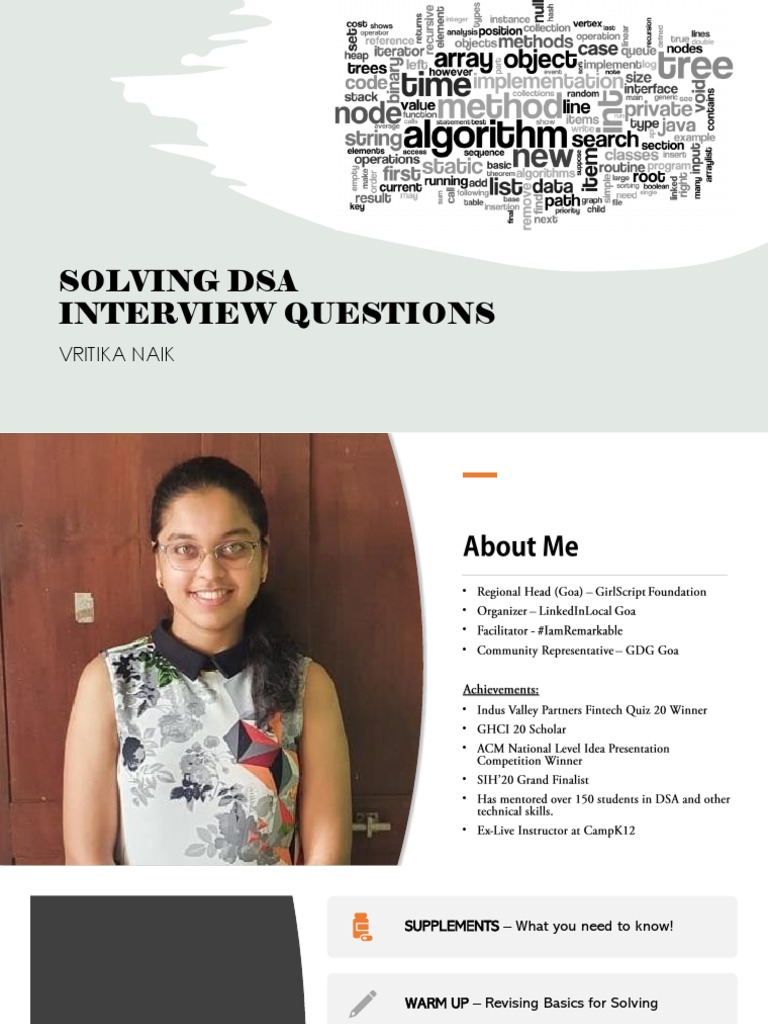Solving Dsa Interview Questions | PDF | Theoretical Computer Science ...
