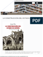 La Construcción Del Estado en España La Mirada Institucional