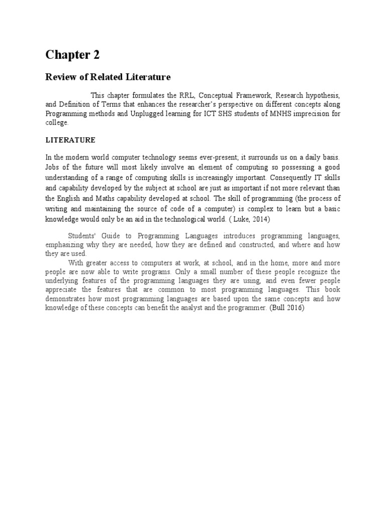 Chapter 2 Original | PDF | Computer Programming | Educational Technology