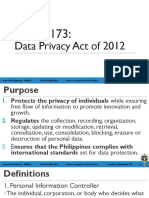 Data Privacy Act of 2012