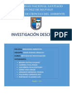 Investigación Descriptiva Final