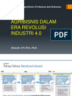 MK Agribisnis - 4 - Agribisnis Dalam Era Revolusi Industri