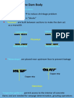 Formation of The Dam Body: For Concrete Gravity Dams