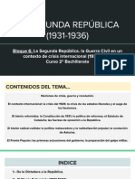 BLOQUE 6_LA SEGUNDA REPÚBLICA (1931-1936) Presentación