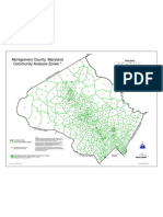 Montgomery County, Maryland Community Analysis Zones