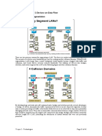 7.5 Effects of Layer 2 Devices On Data Flow: 7.5.1 Ethernet LAN Segmentation