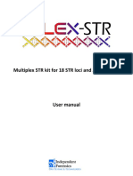 Multiplex STR Kit For 18 STR Loci and Amelogenin