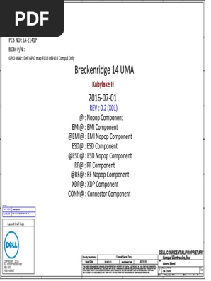 Dell Latitude 5480 Cdp70 La E141p R0 2 Trade Secret Classified Information