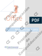 Manual Excel 2013 Básico-Intermedio PDF