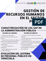 ALFPde Recursos Humanos en El Sector Público