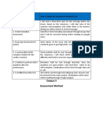 Assessment Method How To Adapt The Assessment Method in DL