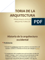 Historia de La Arquitectura