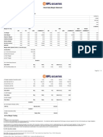 Client Daily Margin Statement: (I) For Normal Trading (Other Than For Margin Trading)