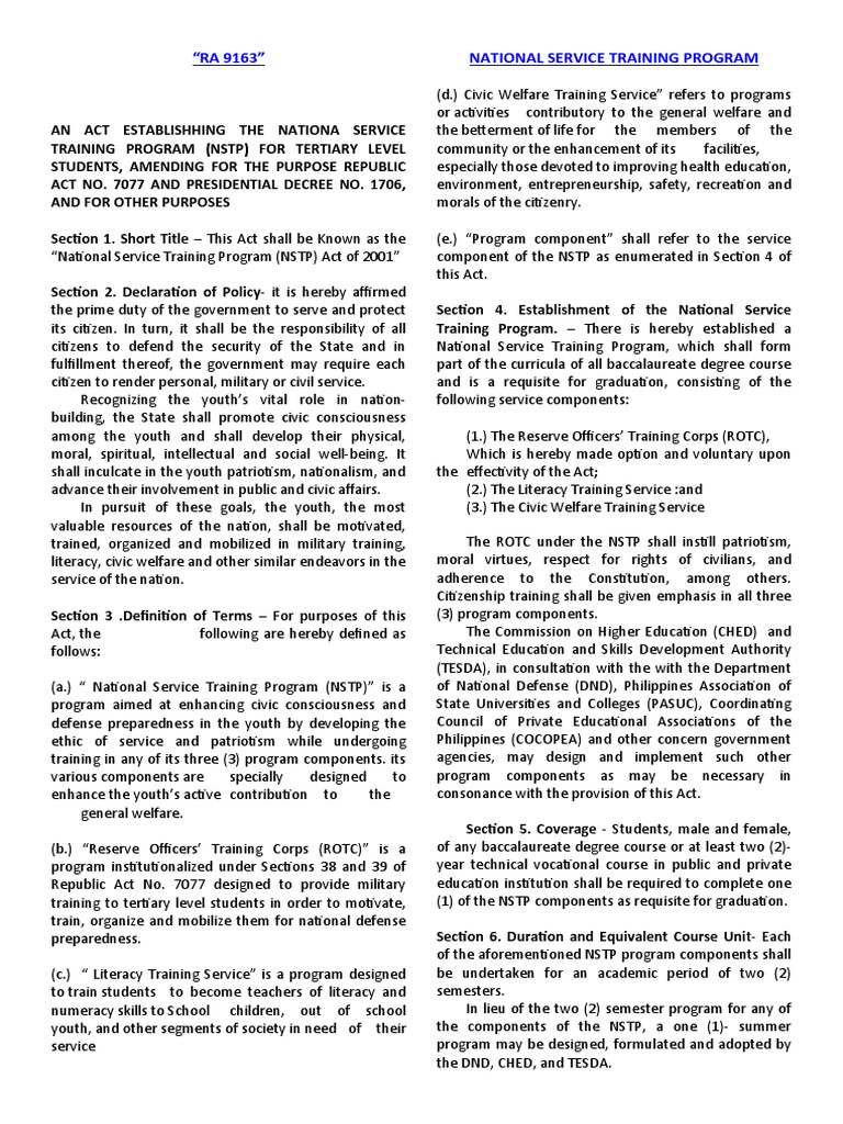CWTS Handouts | PDF | Leadership | Self Awareness