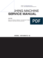 LG WD1485AT5 Service Manual