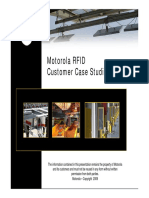 Motorola RFID Customer Case Studies