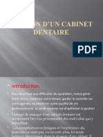 Gestion D'un Cabinet Dentaire