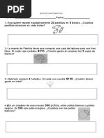 Guía N°6 Matemática
